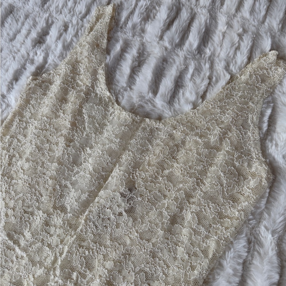 Y2K Vintage Victoria’s Secret Gold Label Lace Slip Dress - Picture 4 of 13